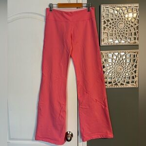 Lululemon Pink Flared Leggings